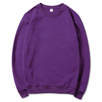 Damen Sweatshirt Weiches Baumwoll Rundhals