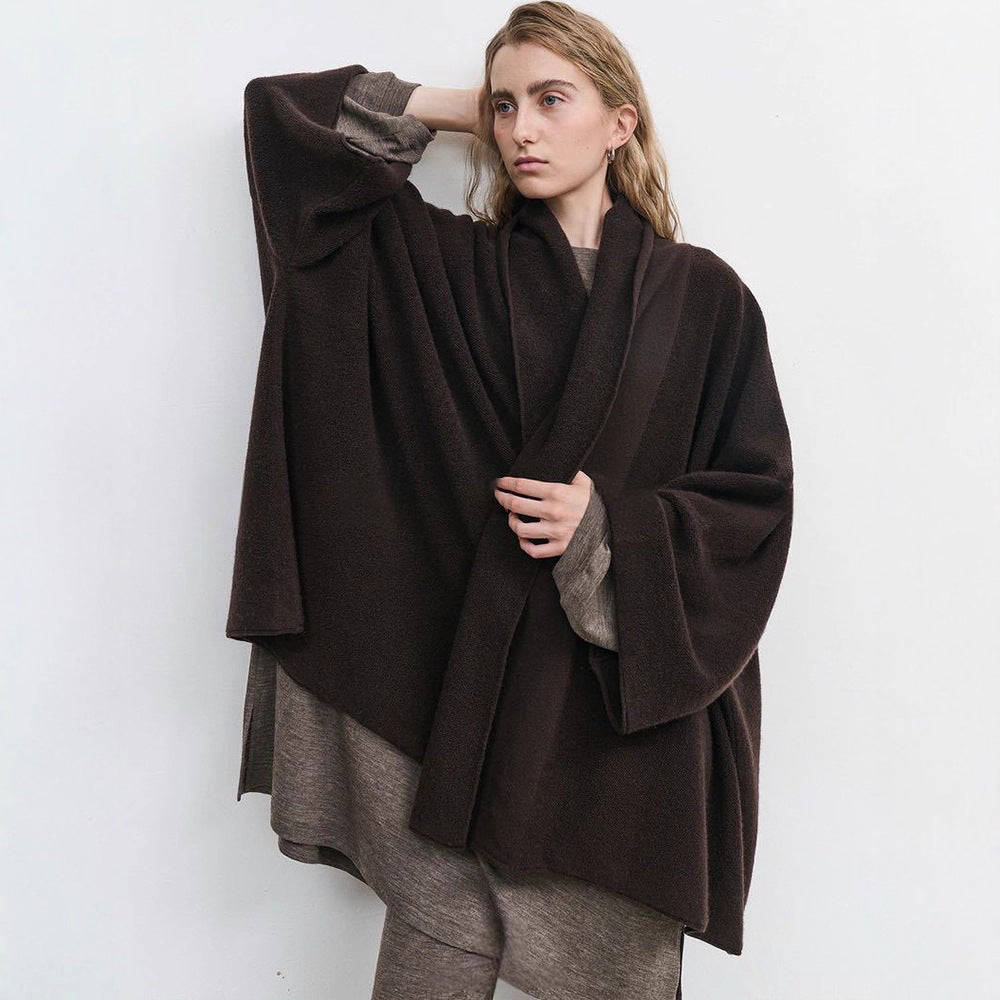 Eveloria Damen Strickmantel Elegantes Design Strapazierfähig