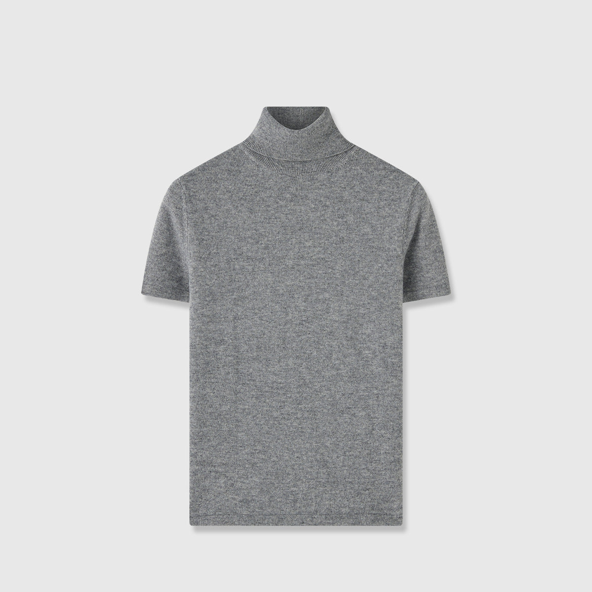 Damen T-Shirt Stehkragen Bequem Eveloria