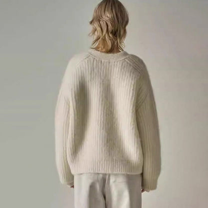Damen Strickjacke Kuschelig Eveloria