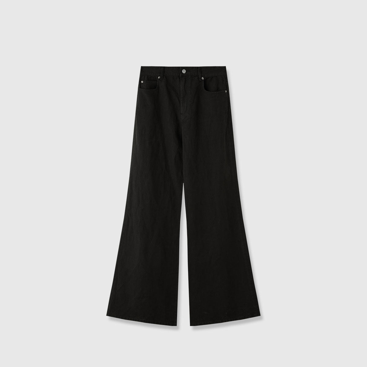Damen High-Waist Jeans Weit Eveloria