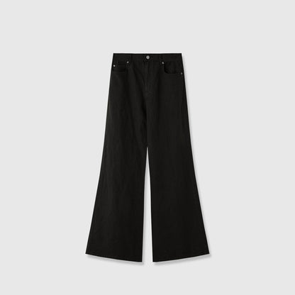Damen High-Waist Jeans Weit Eveloria