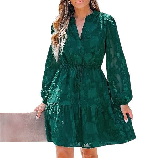 Damen Casual Kleid aus Baumwolle