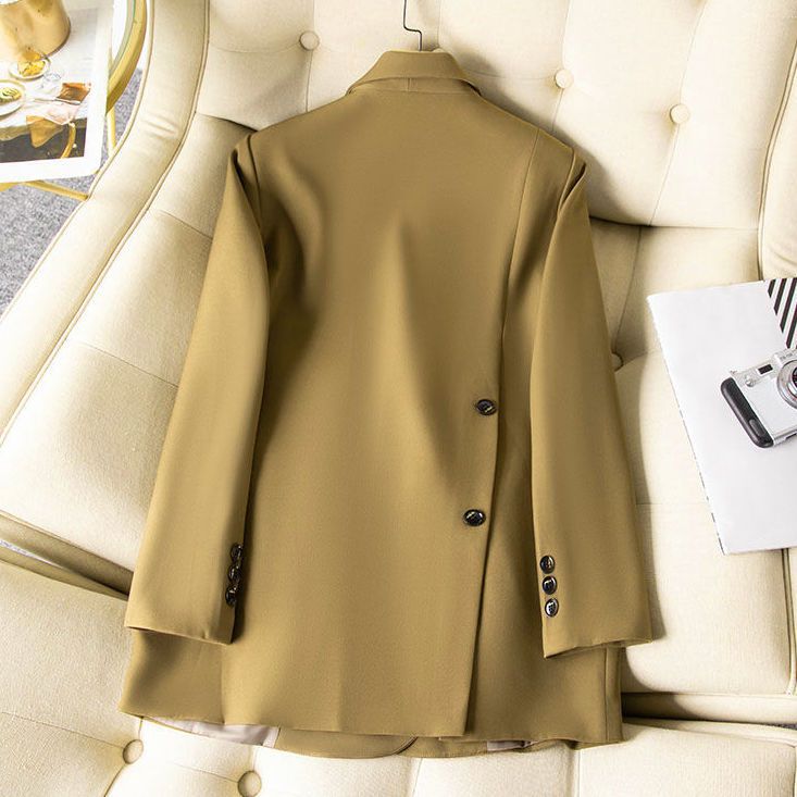 Damen Blazer Eveloria Elegantes Wolljackett Schwarz - Eveloria