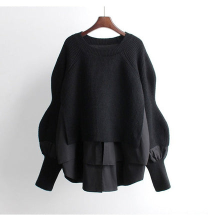 Damen Cropped Pullover Innovativ Eveloria