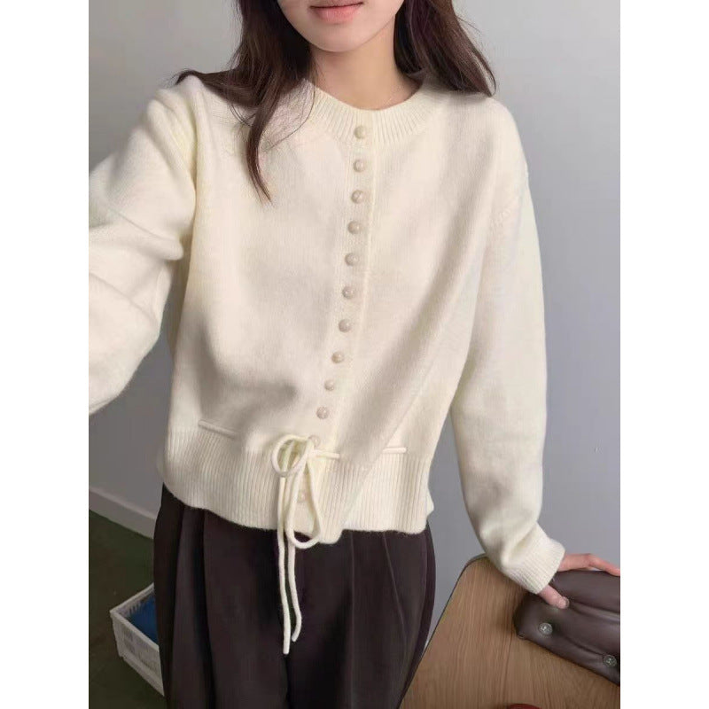 Damen Strickjacke mit Knöpfen Eveloria Lässig