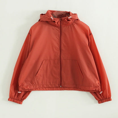 Damen Leichte Funktionsjacke Kapuze Eveloria