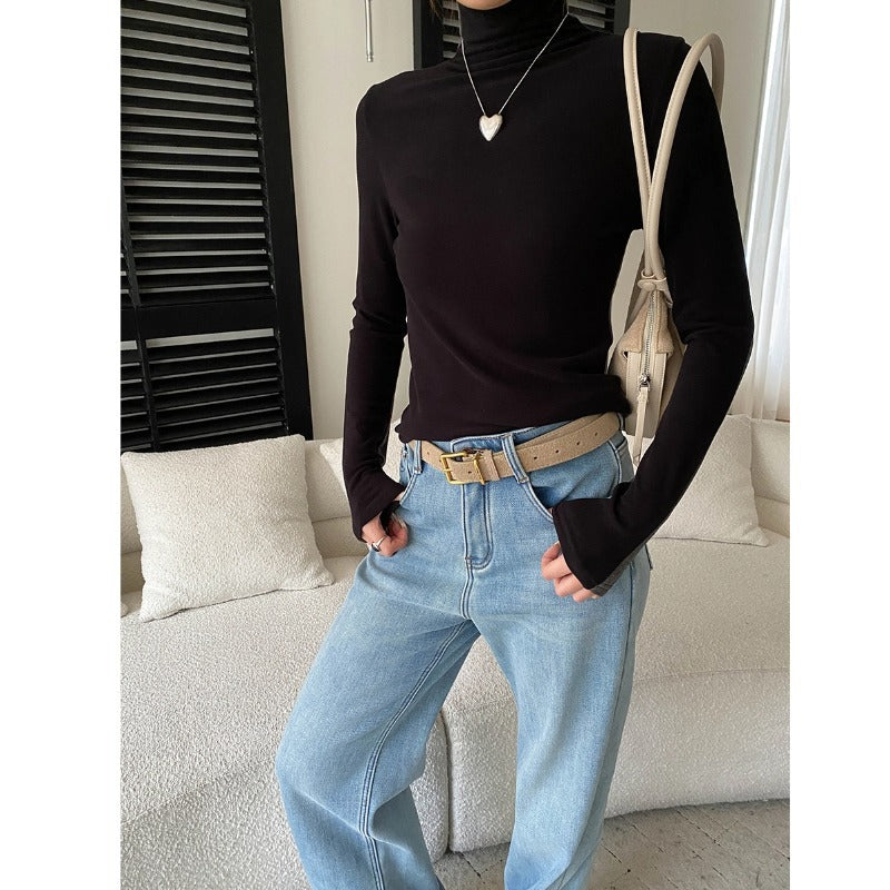 Damen Rollkragenpullover Fein Eveloria
