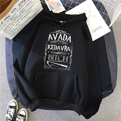 Damen Kapuzenpullover Eveloria mit Grafikdesign