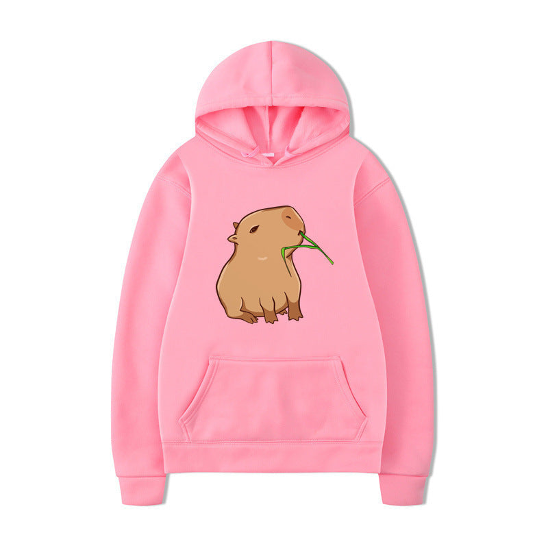 Damen Kapuzensweater Tierdesign Bequem