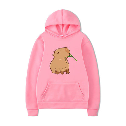 Damen Kapuzensweater Tierdesign Bequem