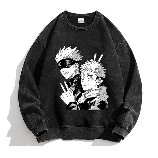 Damen Sweatshirt Anime-Motiv Eveloria Baumwolle - Eveloria