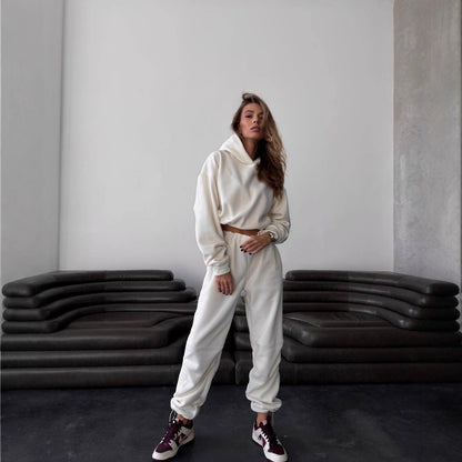 Damen Sweatsuit Kuschelig Eveloria