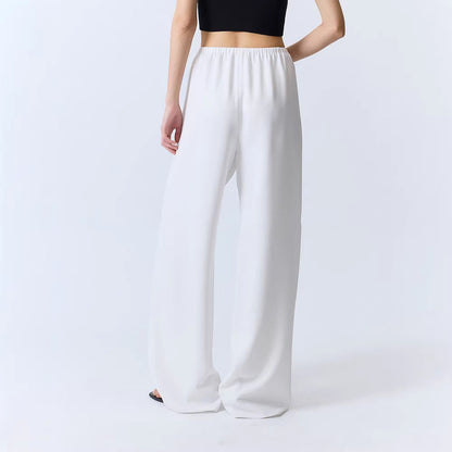 Damen Elastische Hose Weite Passform