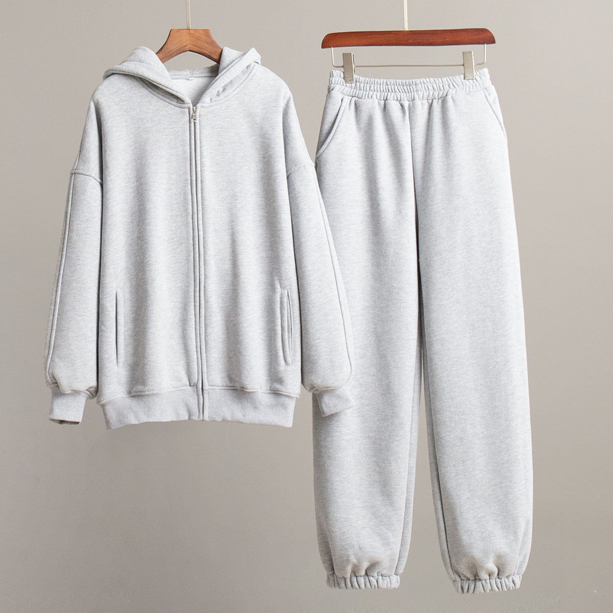 Damen Sportliche Hoodie Jogginghose Set Eveloria