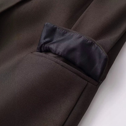 Damen Blazer mit Taschen schick Eveloria