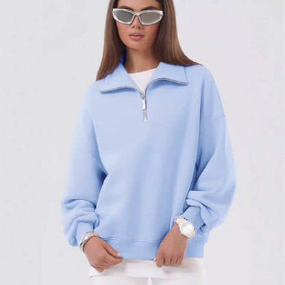 Damen Stehkragenpullover Eveloria Gemütlich