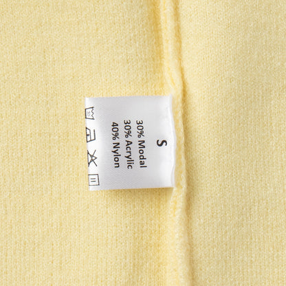Damen Strickpullover Weicher Strickstoff Beige