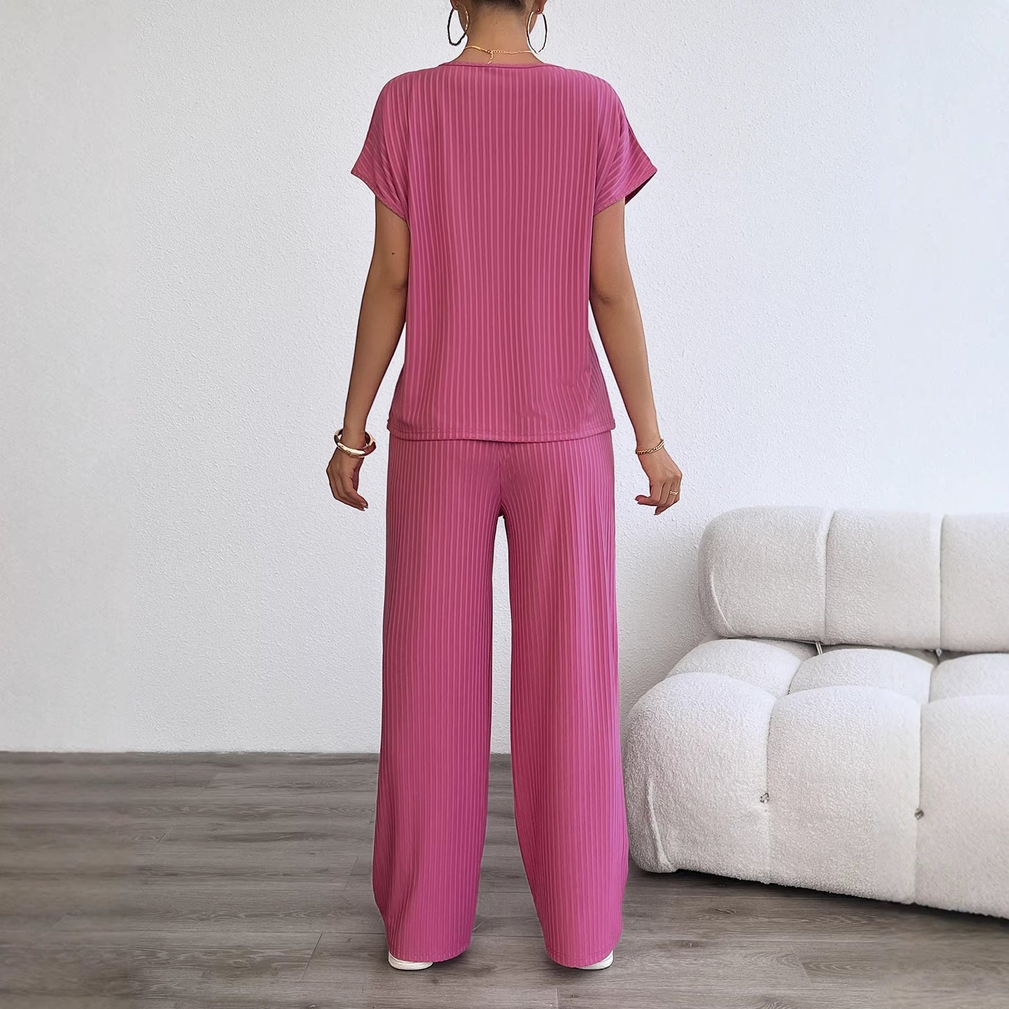 Damen Lounge-Set Komfort Stretch Elastisch Elegantes Design