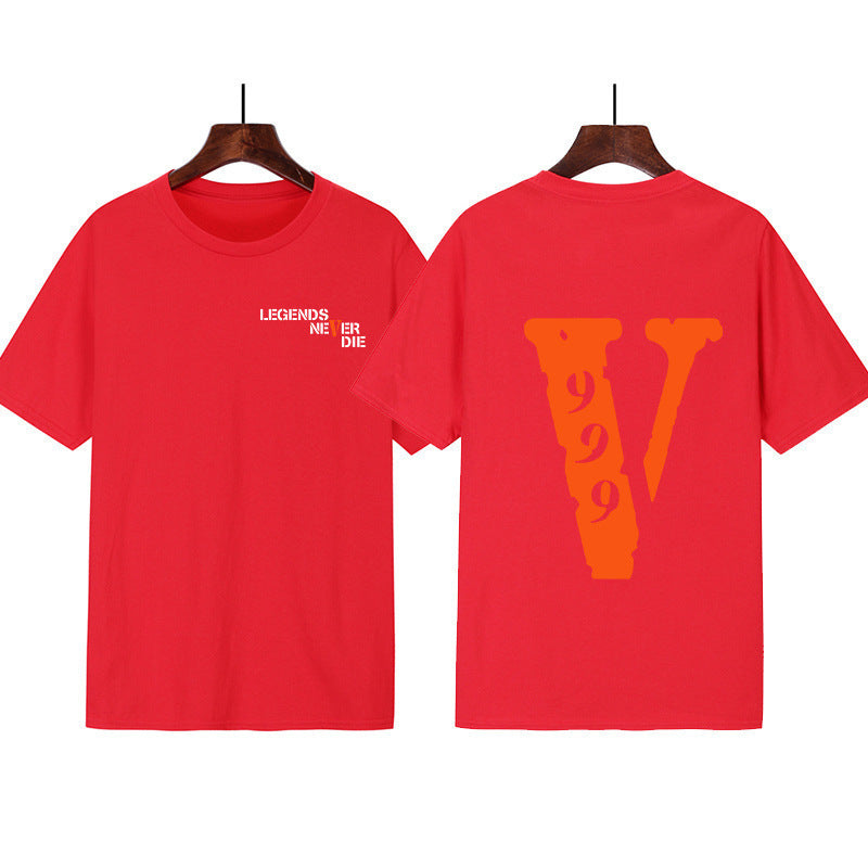 Damen T-Shirt mit originellem Schriftzug und kreativem Design Eveloria
