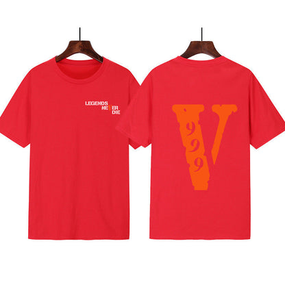 Damen T-Shirt mit originellem Schriftzug und kreativem Design Eveloria