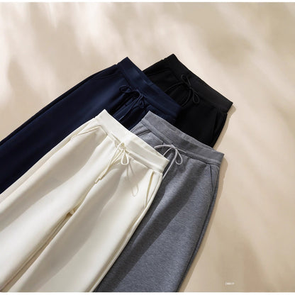 Damen Sporthose Elastischer Bund Verstellbarer Kordelzug