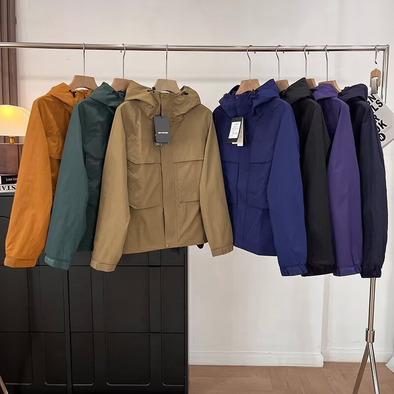 Damen Outdoor-Jacke Wasserdicht mit Taschen Eveloria