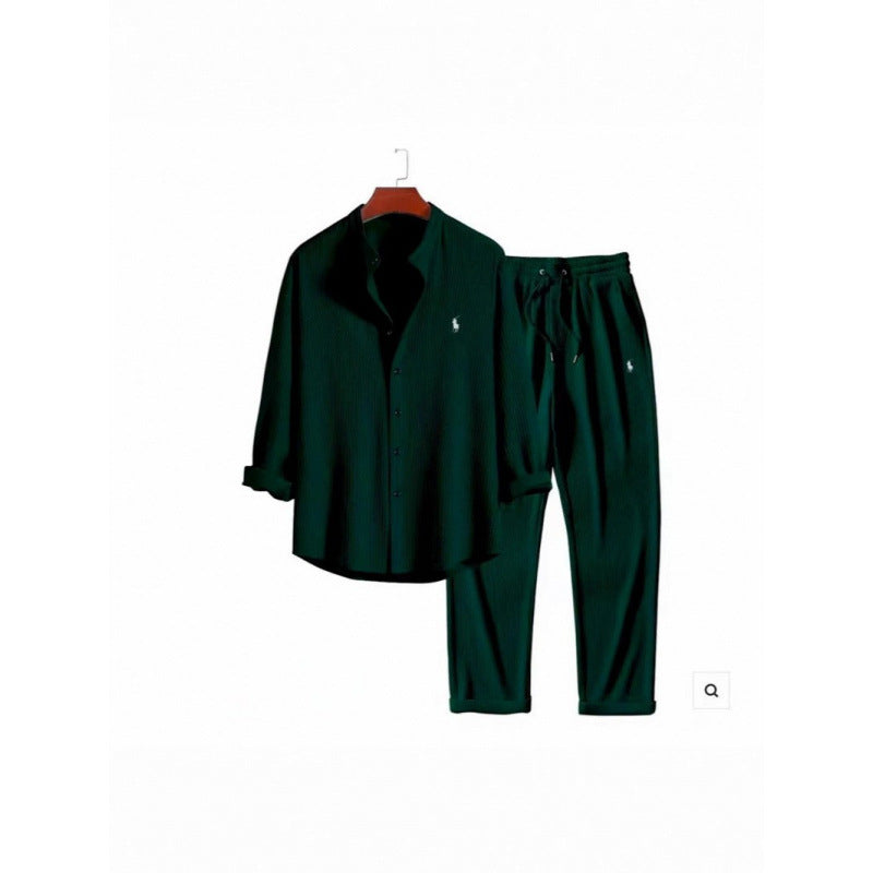 Damen Schlafanzug Set mit Hemd und Hosen Eveloria