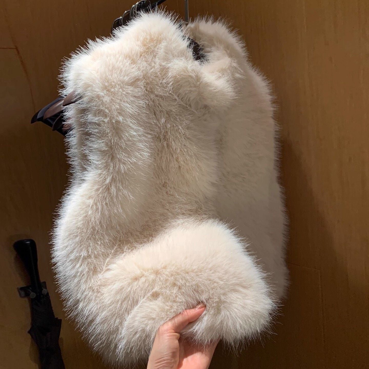 Damen Flauschweste Stylisch Eveloria