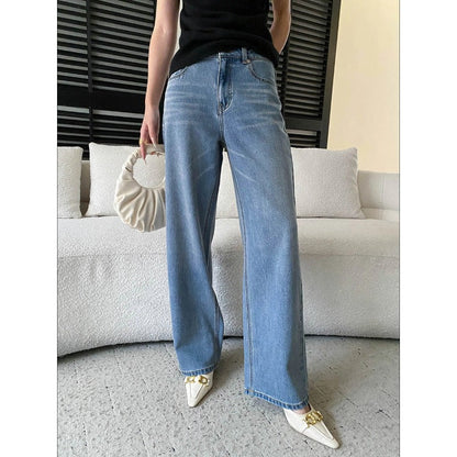 Damen Weite Vintage-Jeans Eveloria - Eveloria