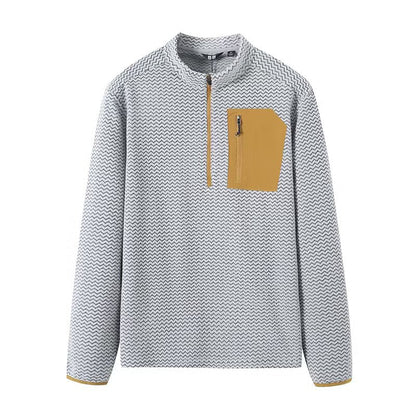 Damen Pullover Hochkragen Reißverschluss