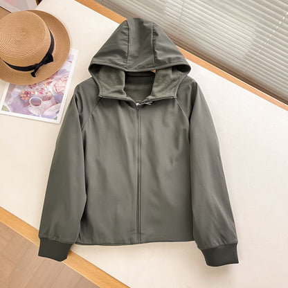 Damen Fleecejacke mit Kapuze Eveloria