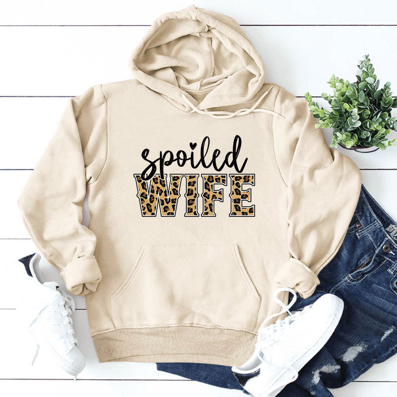 Damen Kapuzenpullover Eveloria Mit Schriftzug Elegantes Design