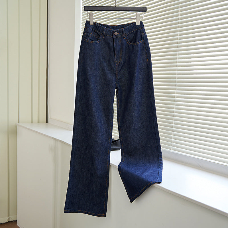 Damen Weite Jeans Lockere Fit Eveloria