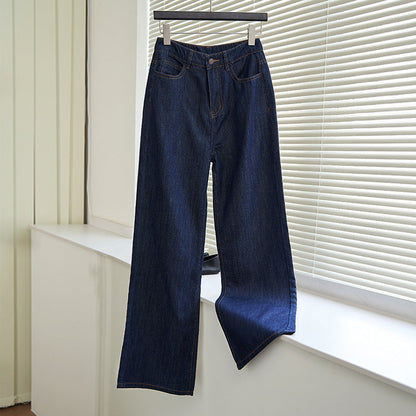 Damen Weite Jeans Lockere Fit Eveloria