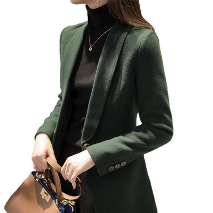 Damen Blazer Revers Elegant Eveloria