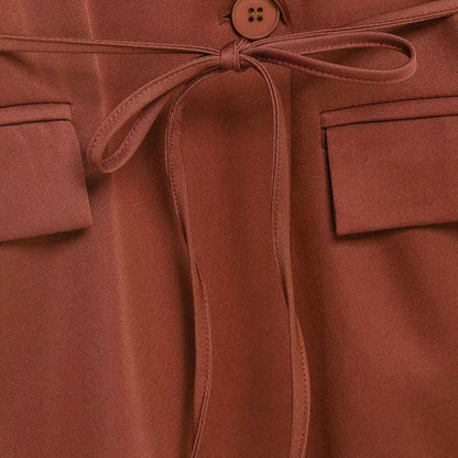 Damen Blazerjacke Tailliert Breite Ärmel Eveloria