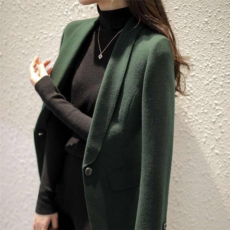 Damen Blazer Revers Elegant Eveloria