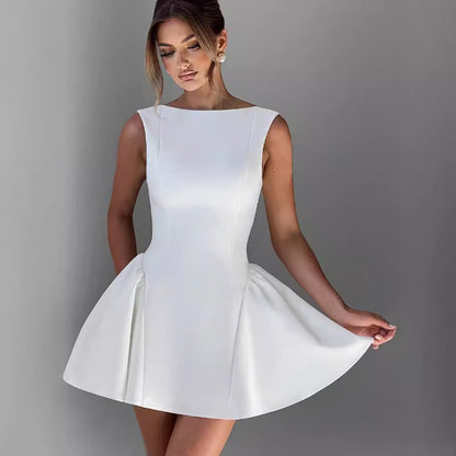 Damen A-Linien-Kleid Elegantes Eveloria-Schnitt