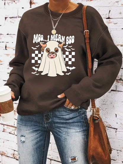 Damen Sweatshirt Halloween-Design Eveloria