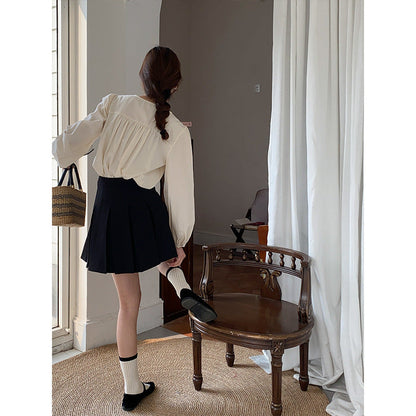 Damen Cropped Jacke mit Fransen und Taschen Eveloria