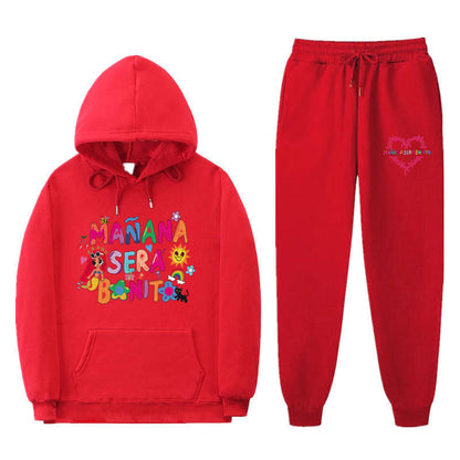 Damen Sweatshirt Jogginghose Set Bunt Eveloria