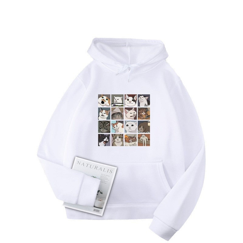 Damen Sweatshirt Tier-Motiv Eveloria