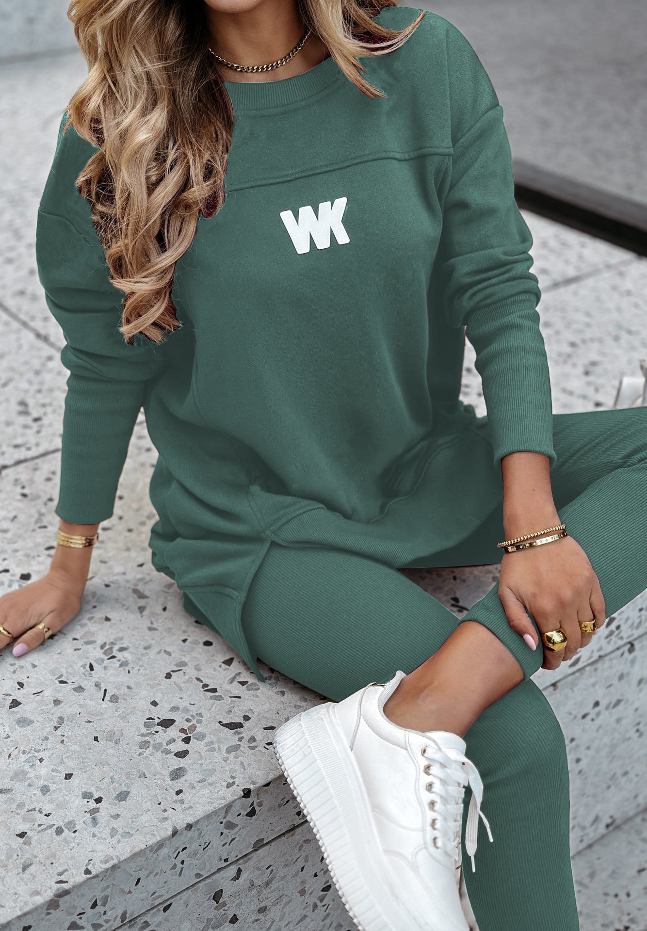 Damen Lounge-Set Atmungsaktives Material Eveloria