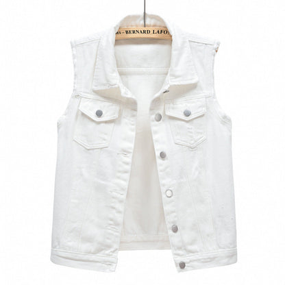 Damen Jeansweste mit Taschen und stylischem Design Eveloria