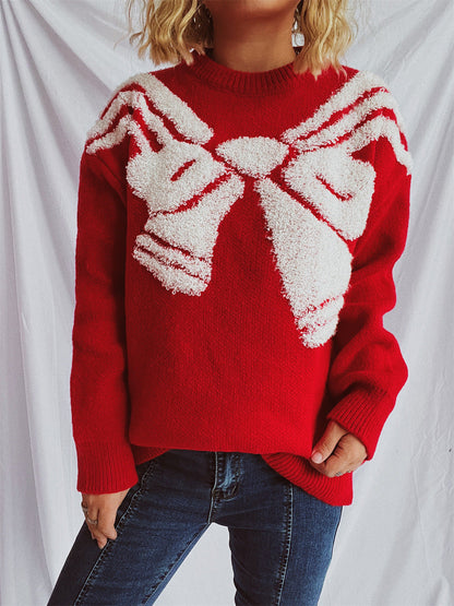 Damen Pullover 3D-Motiv Eveloria