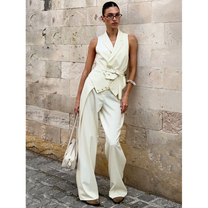 Damen Overall Tailliert Elegant Eveloria
