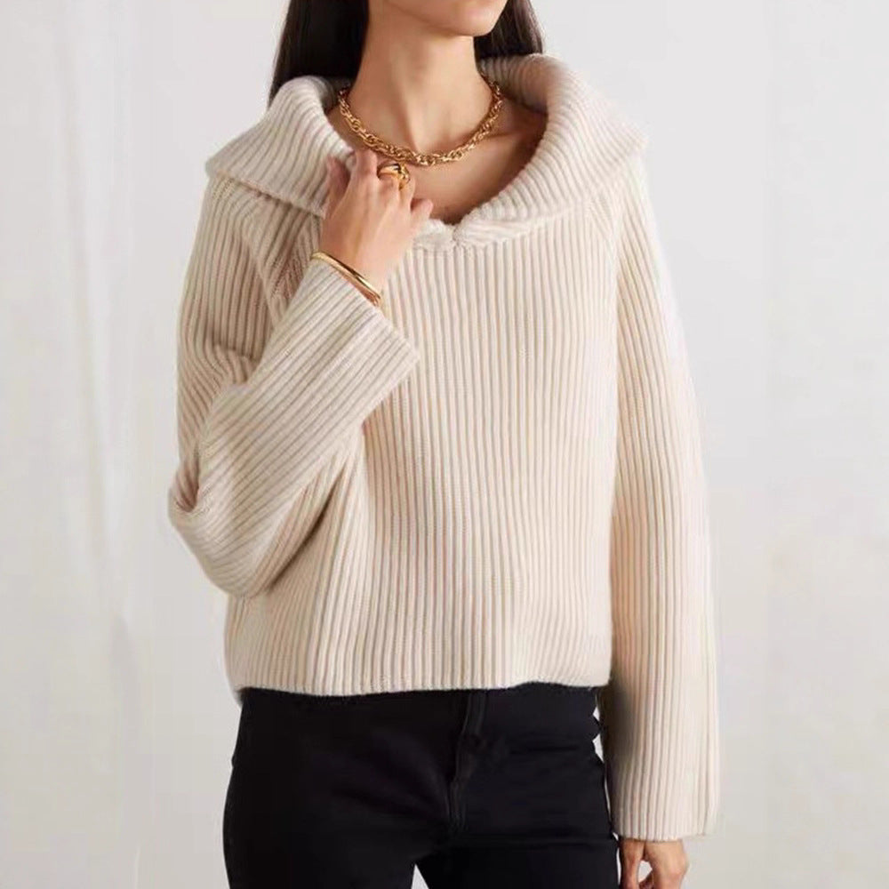 Damen Kapuzensweater Ripp-Design Lässig Grau Eveloria - Eveloria