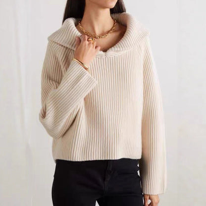 Damen Kapuzensweater Ripp-Design Lässig Grau Eveloria - Eveloria