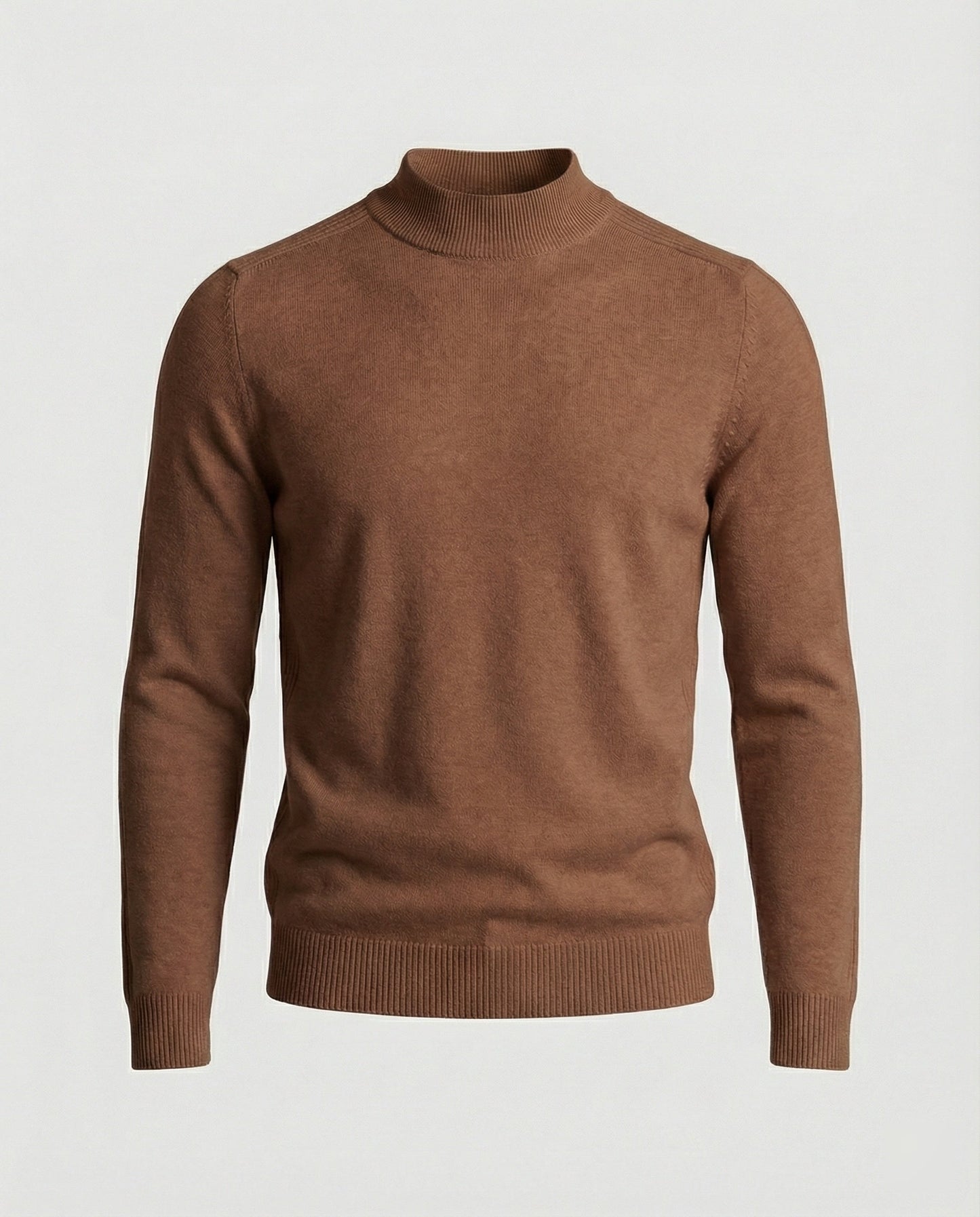 Stilvoller Damen Rollkragenpullover Merinowolle